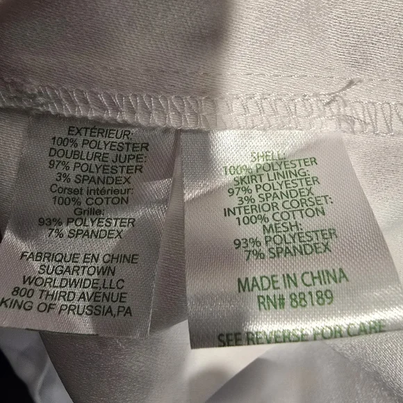 Lilly Pulitzer Kylo Strapless Skirted Romper in Resort White NWT - Size 14 - Picture 8 of 14